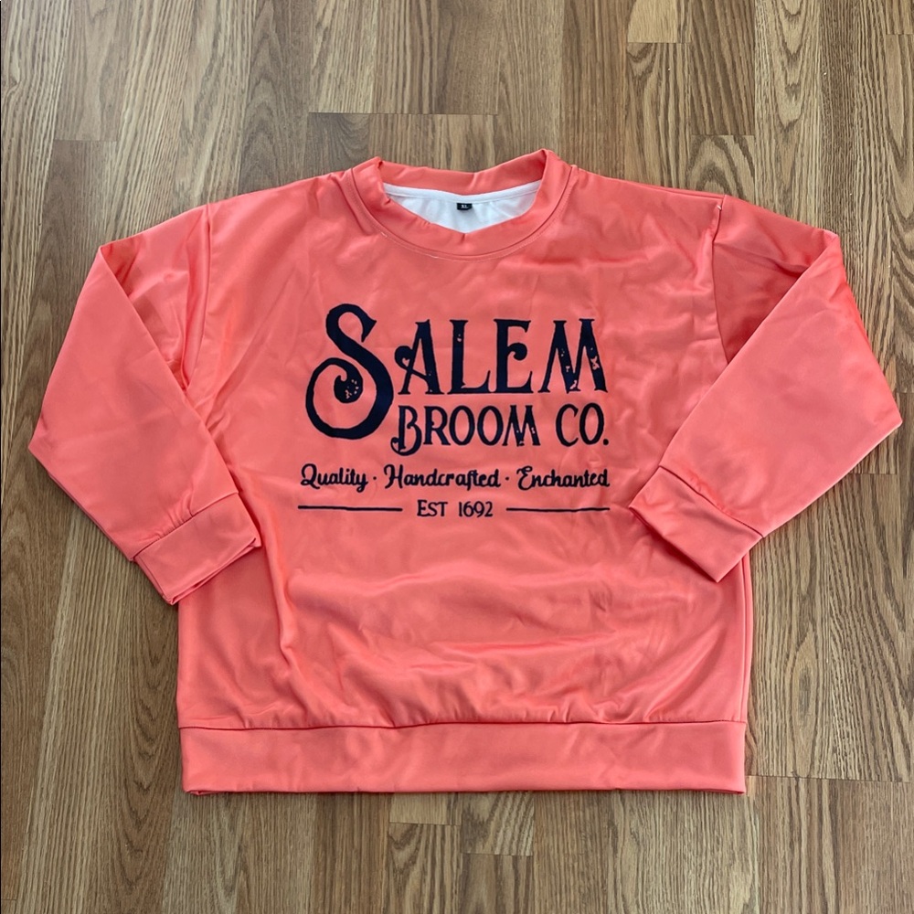 Salem Broom Co. Coral Sweatshirt